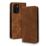 Bodycell Book Case Pu Leather Xiaomi Poco X3 GT Brown