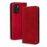 Bodycell Book Case Pu Leather Xiaomi Poco X3 GT Red