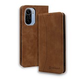 Bodycell Book Case Pu Leather Xiaomi Mi 11i Brown