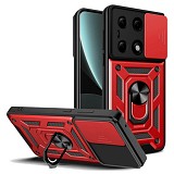 Bodycell Armor Slide Cover Case Xiaomi Note 13 Pro 4G/Poco M6 Pro 4G Red