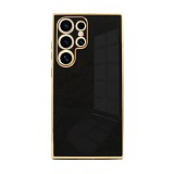 Bodycell Gold Plated Silicon Samsung S24 Ultra Black