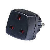 VIVANCO TRAVEL ADAPTER SCHUKO TO UK PLUG