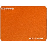 DEFENDER MOUSEPAD OPTI-LASER 220X180X0.4mm orange