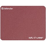 DEFENDER MOUSEPAD OPTI-LASER 220X180X0.4mm red