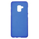 SENSO SOFT TOUCH SAMSUNG A8 PLUS 2018 blue backcover