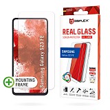 DISPLEX REAL GLASS 2D SAMSUNG S23 FE + CASE