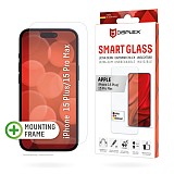 DISPLEX SMART GLASS 2D EASY-ON IPHONE 15 PLUS / 15 PRO MAX