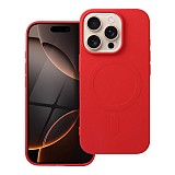 iS TPU SILICONE MAG IPHONE 16 PRO MAX (BIG HOLE) red backcover