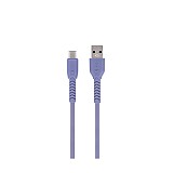 MAXLIFE USB TO TYPE C DATA CABLE 1m 3A purple