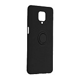 SENSO RING XIAOMI REDMI NOTE 9 black backcover