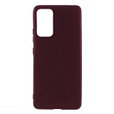 SENSO SOFT TOUCH SAMSUNG A82 5G burgundy backcover