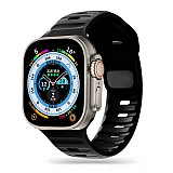 TECH-PROTECT REPLACMENT BAND ICON LINE FOR APPLE WATCH 4 / 5 / 6 / 7 / SE (38 / 40 / 41 MM) black