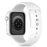 TECH-PROTECT REPLACMENT BAND SILICONE FOR APPLE WATCH 4 / 5 / 6 / 7 / 8 / 9 (38 / 40 / 41 MM) white