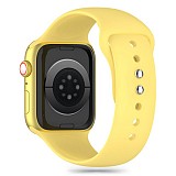 TECH-PROTECT REPLACMENT BAND SILICONE FOR APPLE WATCH 4/5/6/7/8/9/SE/ULTRA1/2 (42/44/45/49 MM) yello