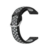 TECH-PROTECT REPLACMENT BAND SOFTBAND FOR SAMSUNG WATCH 4 / 5 / 5 PRO / 6 / 7 / FE black grey