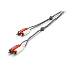 VIVANCO AUDIO CONNECTION CABLE 2x RCA to 2x RCA 2.5m