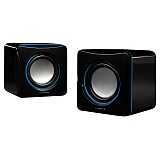 VIVANCO MOBILE STEREO SPEAKERS USB black