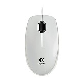 Logitech Mouse B100 Wired White