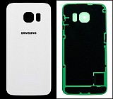 SAMSUNG G925F - Battery cover White OEM