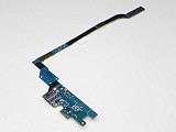 SAMSUNG i9505 Galaxy S4 - Charging system flex cable + microphone Original