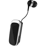 XO - BE21 Earphone Bluetooth Handsfree Retractable Black