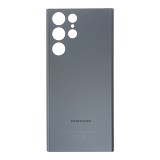 SAMSUNG S908B Galaxy S22 Ultra - Battery cover + Adhesive Gray Original