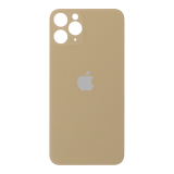 APPLE iPhone 11 Pro - Battery cover + Adhesive Large Hole Gold OEM