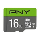   microSDHC, Class 10 UHS-I U1, 16GB,  100 MB/s   SD PNY P-SDU16GU185GW-GE 16GB