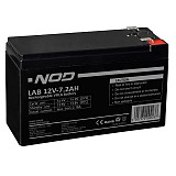 Μπαταρία μολύβδου 12V-7.2AH NOD LAB 12V7.2AH