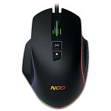  RGB gaming mouse,     6400 DPI NOD RUN AMOK