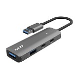 USB hub  4  USB 3.2 Gen 1x1 NOD FUSION METAL HUB 2.2