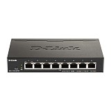 8-Port PoE-Powered Gigabit Smart Managed Switch  8xPoE-ports D-LINK DGS-1100-08PV2