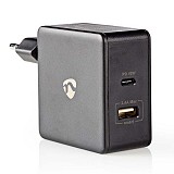 Universal   2  USB-A & USB-C, 3.0A,    NEDIS WCPD45W100BK