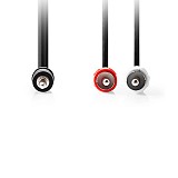  2x RCA . - 3.5mm Stereo , 1.50m NEDIS CAGL22200BK15