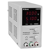 Τροφοδοτικό εργαστηρίου DC, 0-50 V / 0-3 A PCWork PCW07B