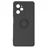 SENSO RING XIAOMI REDMI 12 4G / 12 5G black backcover