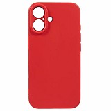 SENSO SOFT TOUCH IPHONE 16 PRO red backcover