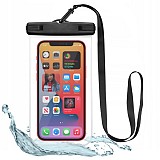 TECH-PROTECT WATERPROOF CASE FOR SMARTPHONES 16,3 x 9,0 cm black