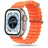 TECH-PROTECT REPLACMENT BAND ICON FOR APPLE WATCH 4 / 5 / 6 / 7 / SE (42 / 44 / 45 MM) orange