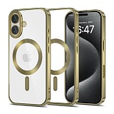 TECH-PROTECT MAGFLEX CASE IPHONE 16 satin gold backcover