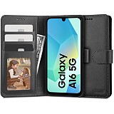 TECH-PROTECT WALLET BOOK CASE SAMSUNG A16 4G / A16 5G black