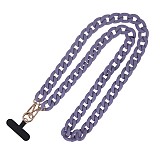 UNIVERSAL NECK STRAP CHAIN FOR PHONES 1.2m matte purple