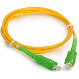 VIVANCO FIBRE OPTIC NETWORK CABLE LC/APC 10Gbit/s 3m yellow