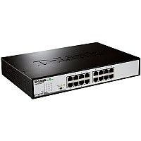 16-Port Gigabit Unmanaged Desktop/Rackmount Switch D-LINK DGS-1016D