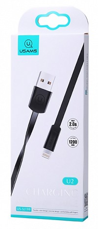 USAMS  USB  Lightning US-SJ199, 10W, 1.2m,  SJ199IP01