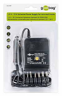 GOOBAY   53439, 12V-24V, 24W-2A, 6 tips 53439