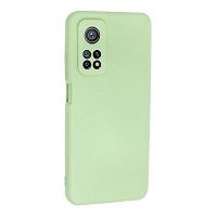 Bodycell Square Liquid Silicon Case Xiaomi Mi 10T/10T Pro Light Green