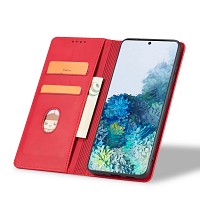 Bodycell Book Case Pu Leather Samsung A13 4G Red