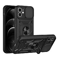 Bodycell Armor Slide Cover Case iPhone 12  Black