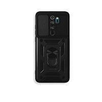 Bodycell Armor Slide Cover Case Xiaomi Note 8 Pro Black